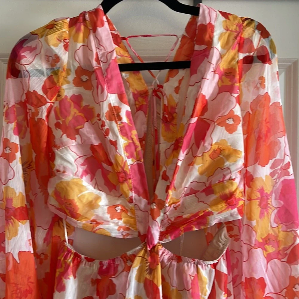 Maxi Floral Dress from Fortunate One - Picture 4 of 6